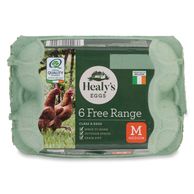 Irish Medium Free Range Eggs 6 Pack Healy's Eggs